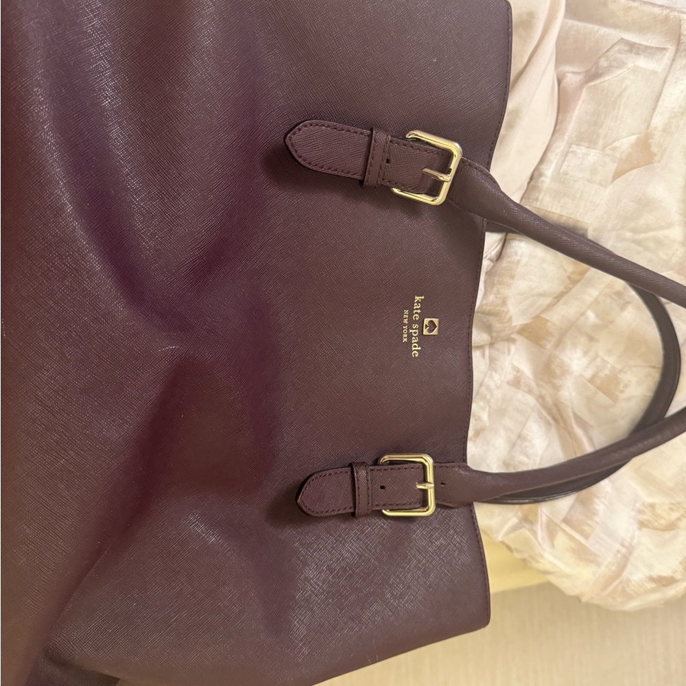 Kate Spade Deep Purple Tote Bag